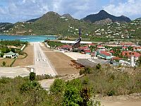 St Barts Runway